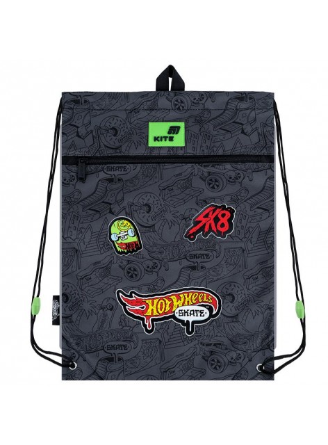 Сумка для взуття з кишенею Kite Hot Wheels HW26-601M-2