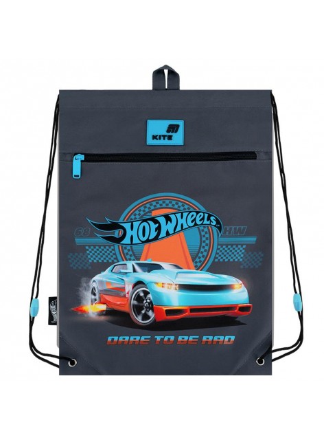 Сумка для взуття з кишенею Kite Hot Wheels HW26-601M-3