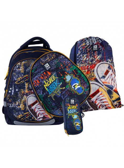 Рюкзак в комплекте 3 в 1 Extreme KITE K21-700M(2p)-1+600M-12+662-5 Рюкзак в комплекте 3 в 1 Extreme KITE K21-700M(2p)-1+600M-12+662-5