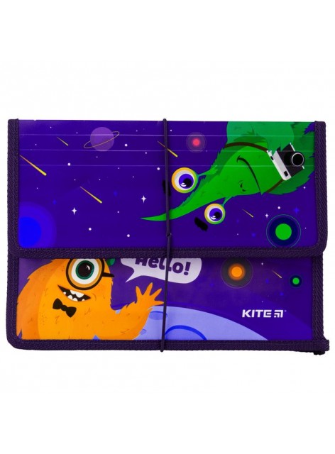 Папка для тетрадей на резинке Jolliers KITE K19-023