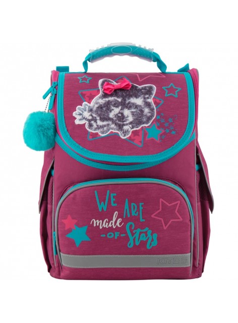 Рюкзак школьный каркасный Fluffy racoon KITE K19-501S-3