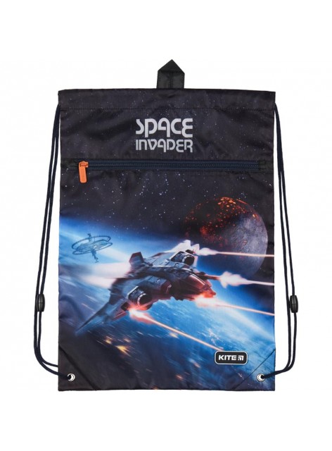 Сумка для обуви с карманом Space trip KITE K19-601M-4