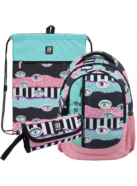 Рюкзак в комплекті 3 в 1 Education KITE K22-855M-4+601L-6+653-9