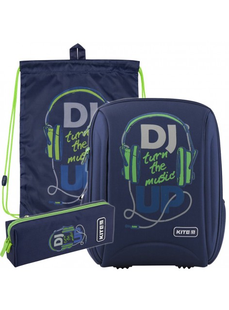 Рюкзак в комплекте 3 в 1 Music Up KITE K19-732S-2+600S-8+642-2