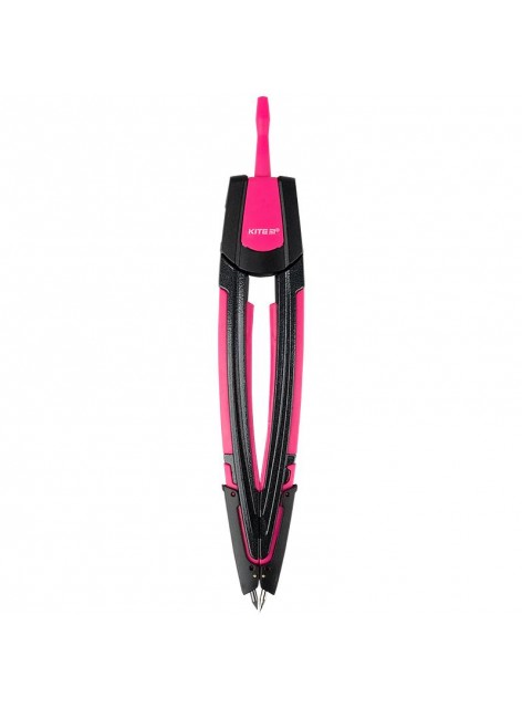 Циркуль 160 мм + грифель KITE K21-388-10 рожевий