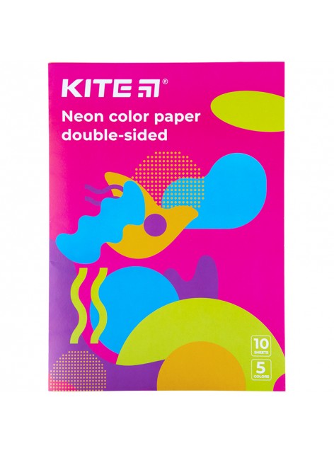 Папір кольоровий неоновий KITE Fantasy K22-252-2