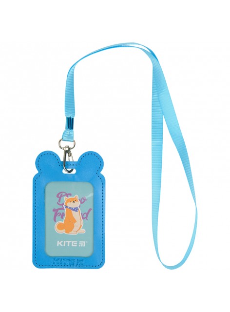 Бейдж вертикальний KITE блакитний K22-296-07
