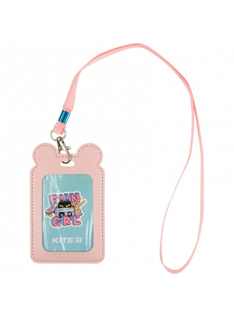 Бейдж вертикальний KITE рожевий K22-296-10 Бейдж вертикальний KITE рожевий K22-296-10