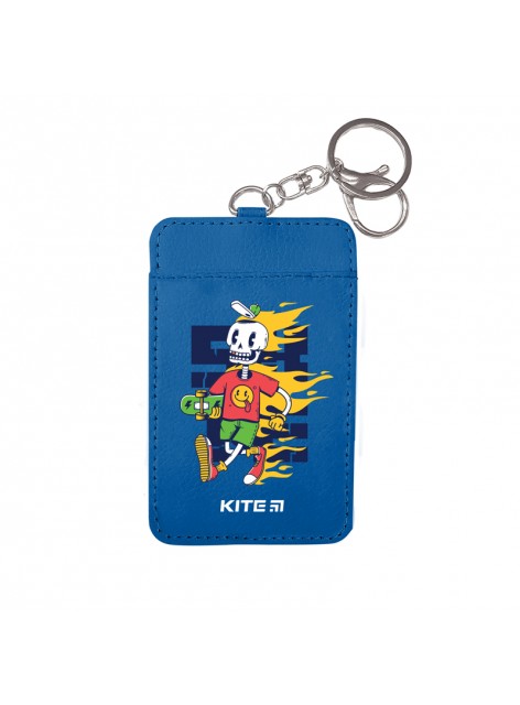 Бейдж з карабіном KITE синій K22-297-01 Бейдж з карабіном KITE синій K22-297-01