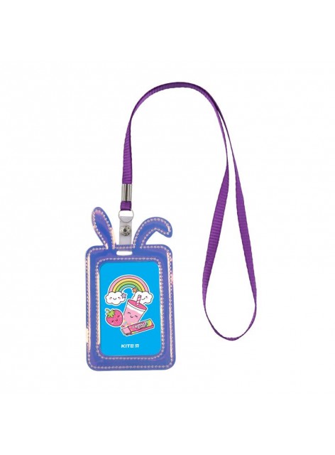 Бейдж KITE Bunny фіолетовий K22-449-01