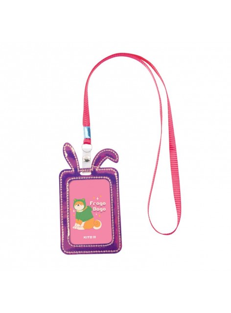 Бейдж KITE Bunny малиновий K22-449-02