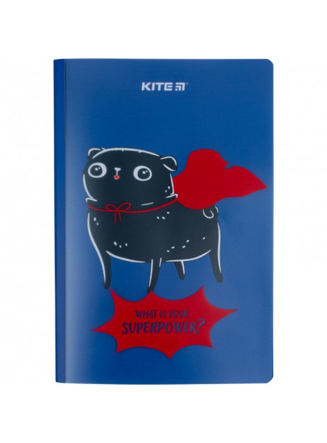 Блокнот пластиковий А5+, 40 аркушів Kite Weird dog K22-460-1