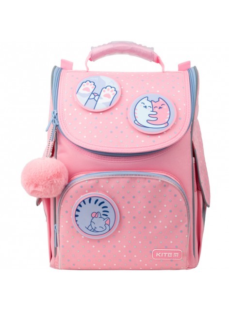 Рюкзак шкільний каркасний KITE Hugs&Kittens K22-501S-3 (LED)