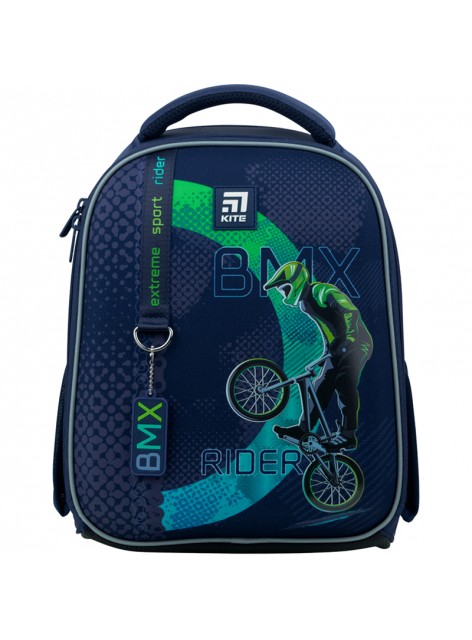 Рюкзак шкільний каркасний KITE BMX K22-555S-10