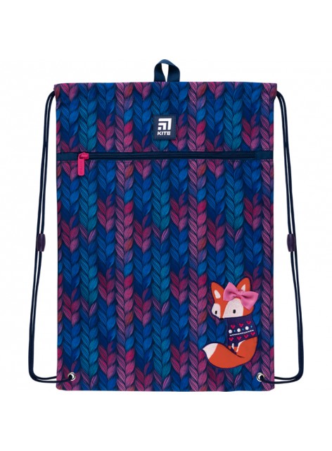 Сумка для взуття з кишенею Kite Fox K22-601M-7