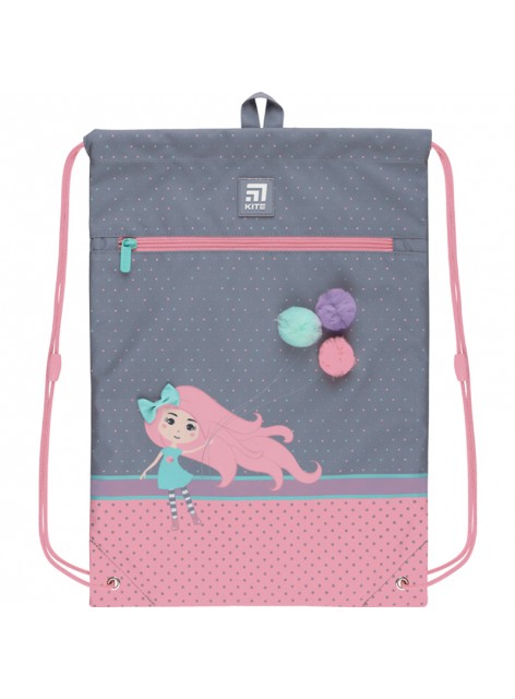 Сумка для взуття з кишенею Kite Pretty Girl K22-601M-9
