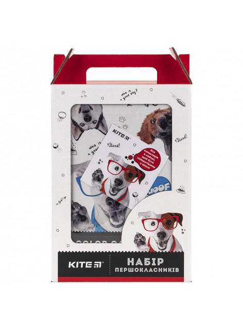 Набір канцтоварів 29 предметів Kite Dogs K23-S05 Набір канцтоварів 29 предметів Kite Dogs K23-S05