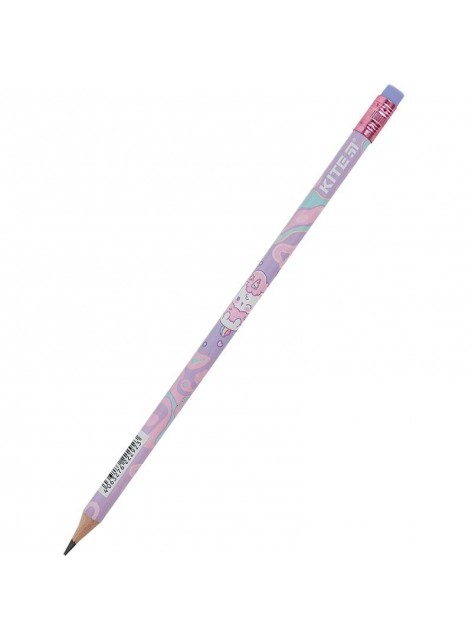 Олівець графітний HB Kite Rainbow Catcorn K24-056-2