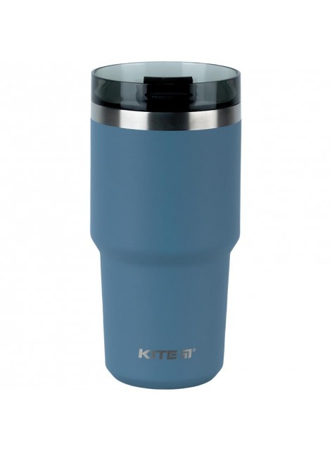 Термокружка 600 мл Kite сірий K24-1206-3