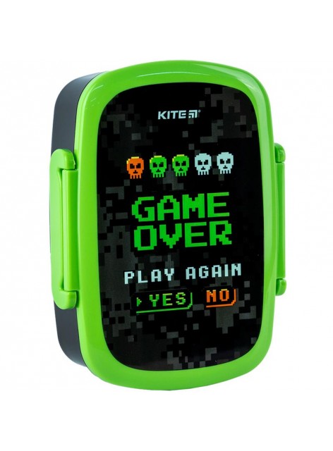 Ланчбокс 750 мл Kite Game over K24-163-1