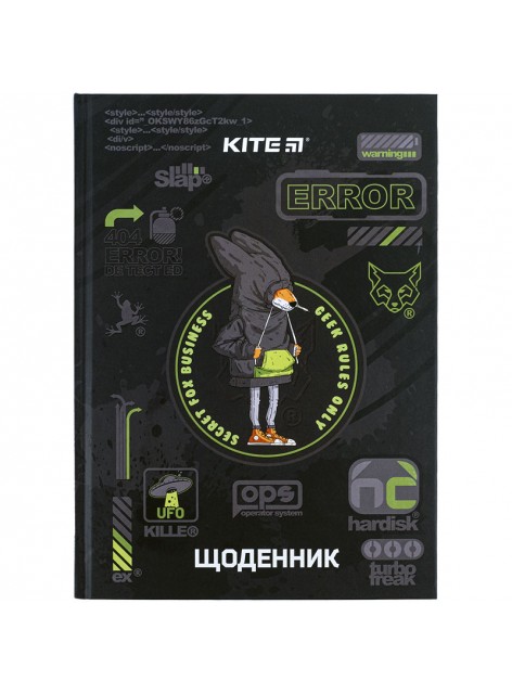 Щоденник шкільний Kite Fox Rules K24-262-9 Щоденник шкільний Kite Fox Rules K24-262-9