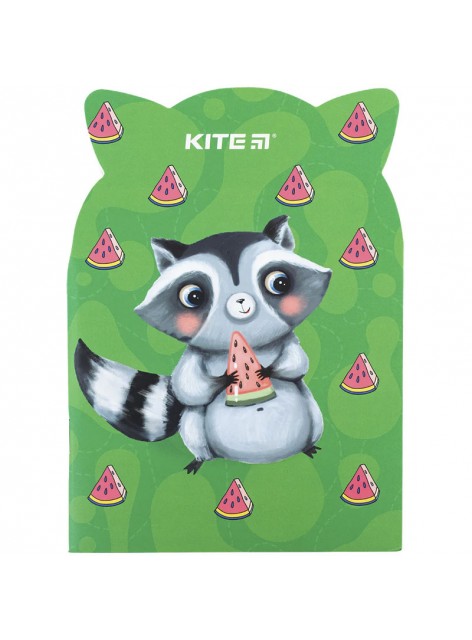 Блокнот з вирубкою, 48 аркушів Kite Tasty racoon K24-461-4 Блокнот з вирубкою, 48 аркушів Kite Tasty racoon K24-461-4