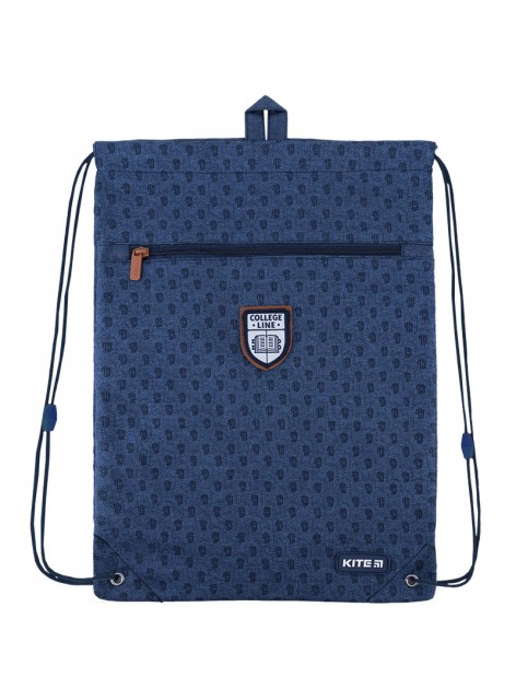 Сумка для взуття з кишенею Kite College Line boy K24-601M-2