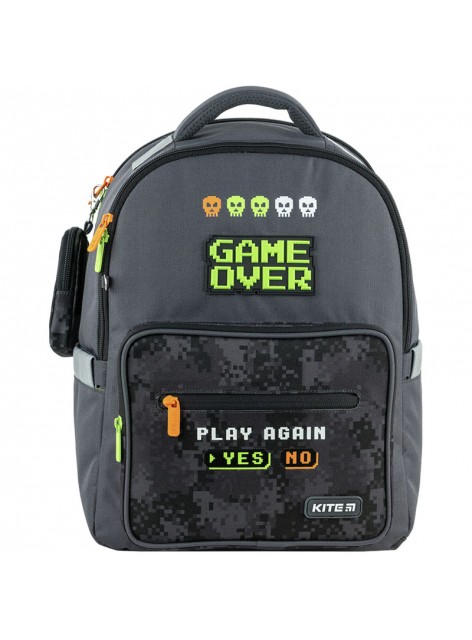 Рюкзак шкільний Kite Game Over K24-770M-4