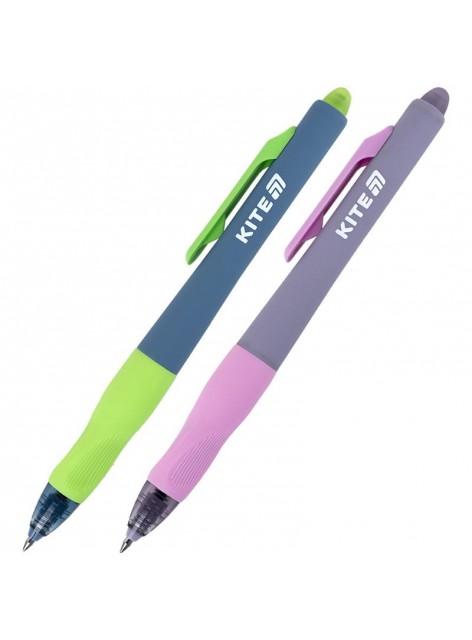 Ручка гелева 'пиши-стирай' автоматична Kite K25-100