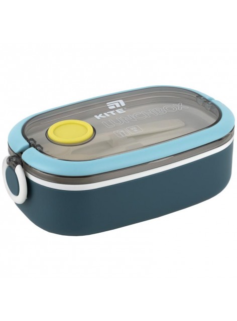 Ланчбокс 900 мл Kite синій K25-1180-2