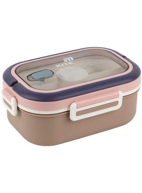 Ланчбокс з розділювачем 1100 мл Kite бежевий K25-1182-1
