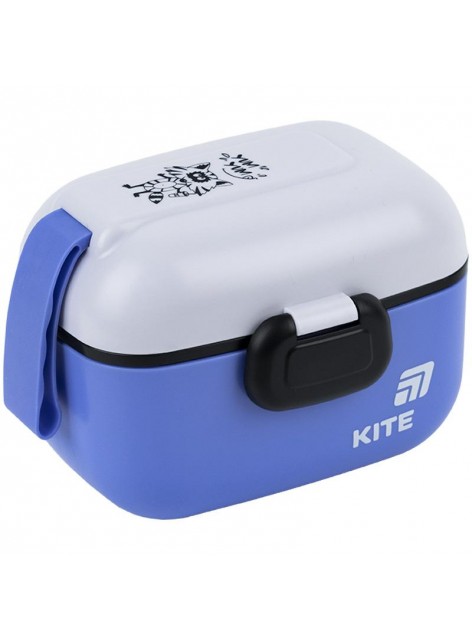 Ланчбокс 450 мл Kite синій K25-1185-2