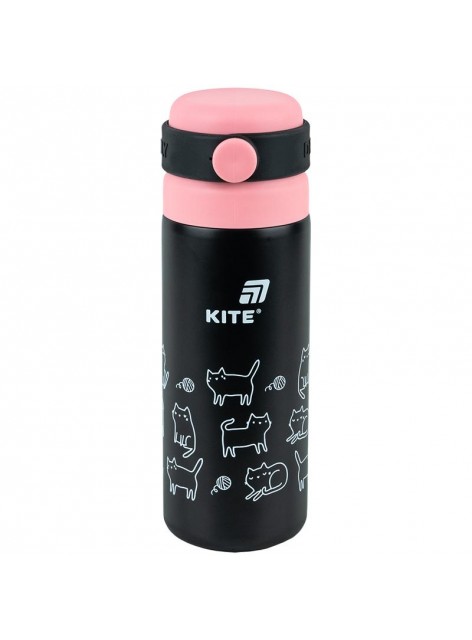 Термос 500 мл Kite чорний K25-1222-3 Термос 500 мл Kite чорний K25-1222-3