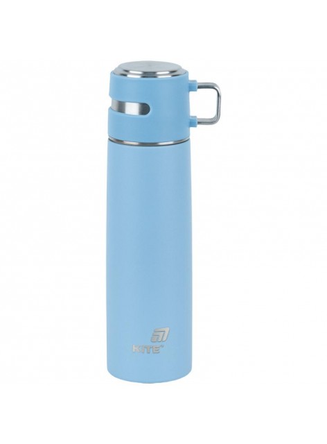 Термос 500 мл Kite блакитний K25-1224-2 Термос 500 мл Kite блакитний K25-1224-2