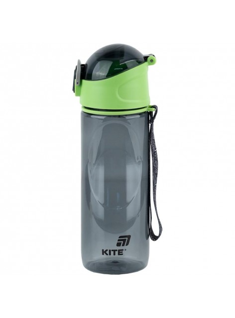 Пляшечка для води 530 мл Kite сірий K25-400-2 Пляшечка для води 530 мл Kite сірий K25-400-2