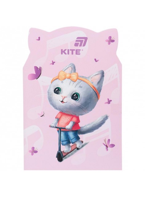 Блокнот з вирубкою, 48 аркушів Kite Pink cat K25-461-2 Блокнот з вирубкою, 48 аркушів Kite Pink cat K25-461-2
