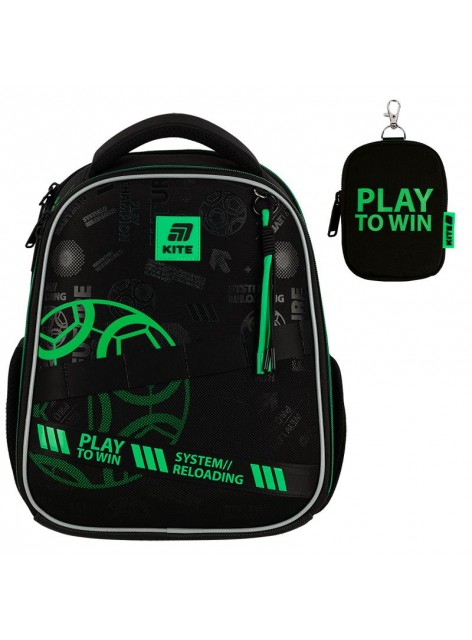 Рюкзак шкільний каркасний Kite Play&Win K25-555S-2