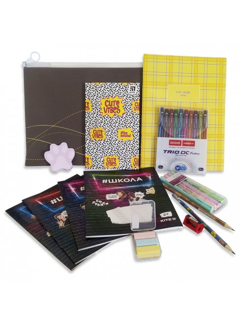 Набір канцтоварів 14 предметів K26-010 Набір канцтоварів 14 предметів K26-010