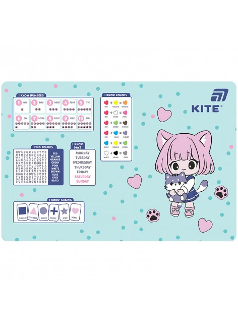 Підкладка настільна 42,5х29 см Kite Be Friends K26-207-1