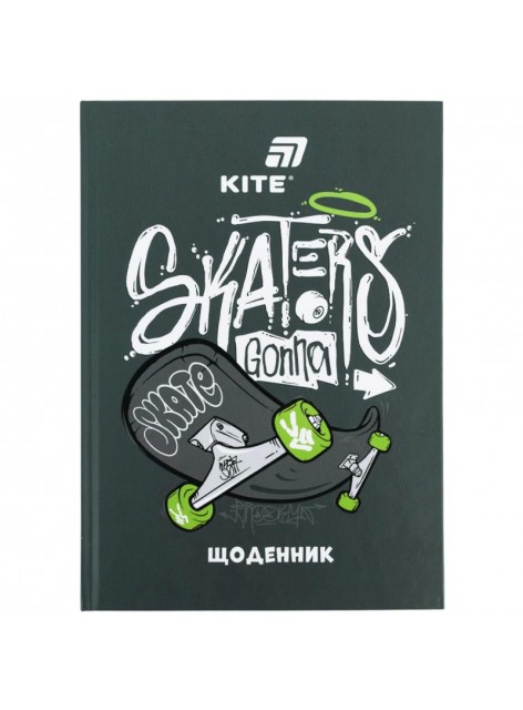 Щоденник шкільний Kite Skaters gona skate K26-262-7 Щоденник шкільний Kite Skaters gona skate K26-262-7