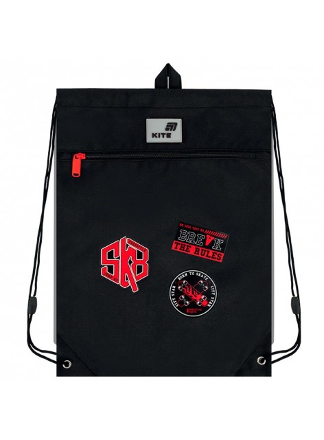 Сумка для взуття з кишенею Kite Break the Rules K26-601M-17