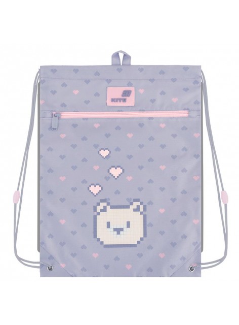 Сумка для взуття з кишенею Kite Pixel Love K26-601M-18