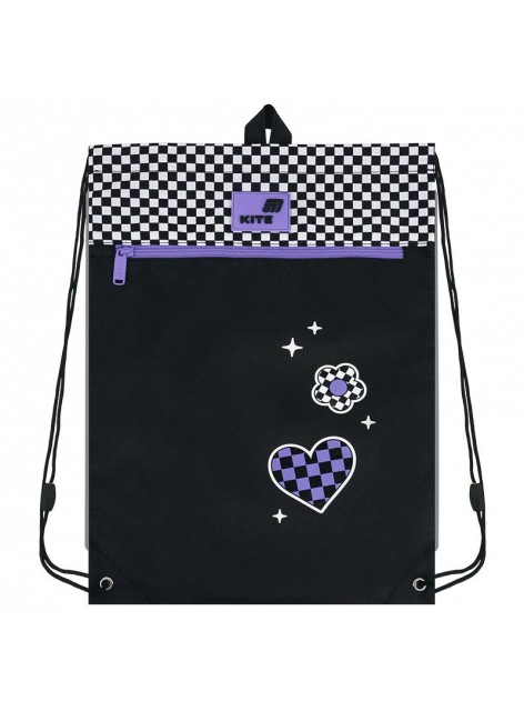 Сумка для взуття з кишенею Kite Flower Power K26-601M-41