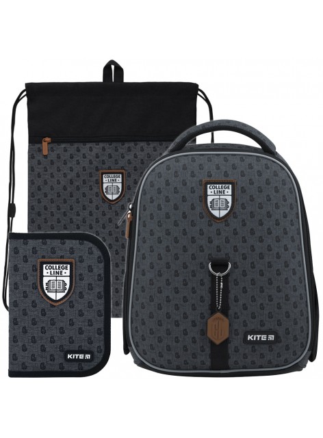 Рюкзак в комплекті 3 в 1 College Line KITE K22-555S-6+601M-2+622-2