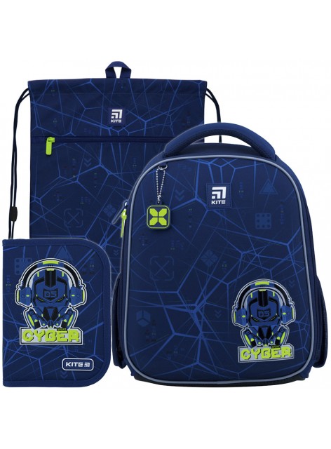 Рюкзак в комплекті 3 в 1 Cyber KITE K22-555S-5+601M-8+622-8