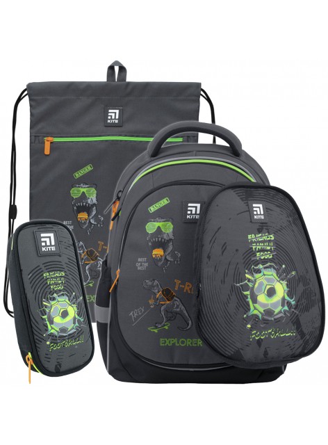 Рюкзак в комплекті 3 в 1 Hang Out KITE K22-700M(2p)-4+601M-14+662-10