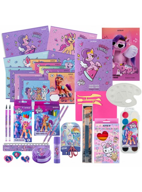 Набір канцтоварів 29 предметів Kite My Little Pony LP24-000-29