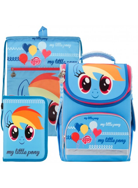 Рюкзак в комплекте 3 в 1 My Little Pony KITE LP17-501-2+601-1+622-1