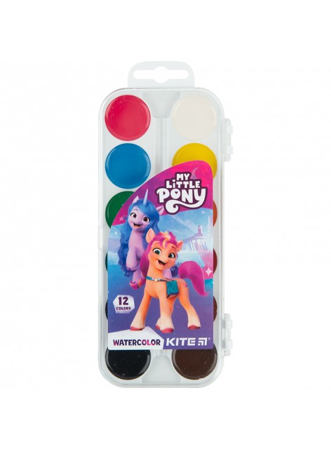 Фарби акварельні 12 кольорів Kite My Little Pony LP23-061