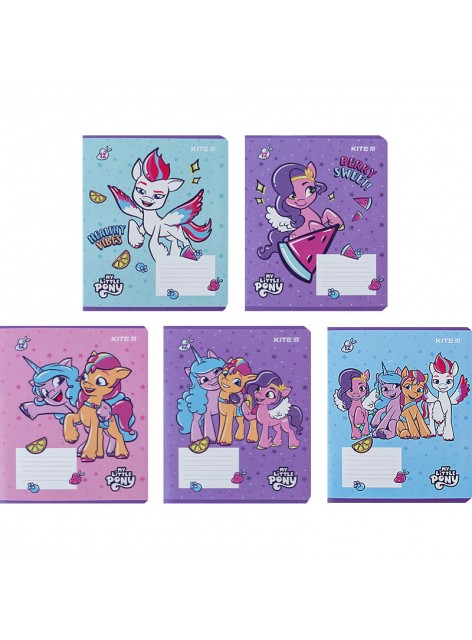 Зошит 12 аркушів, клітинка (1 шт.) Kite My Little Pony LP24-232